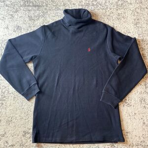 VINTAGE RALPH LAUREN TURTLE NECK LARGE Sweater in EUC red pony vintage